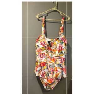 Terra and sky tropical one piece